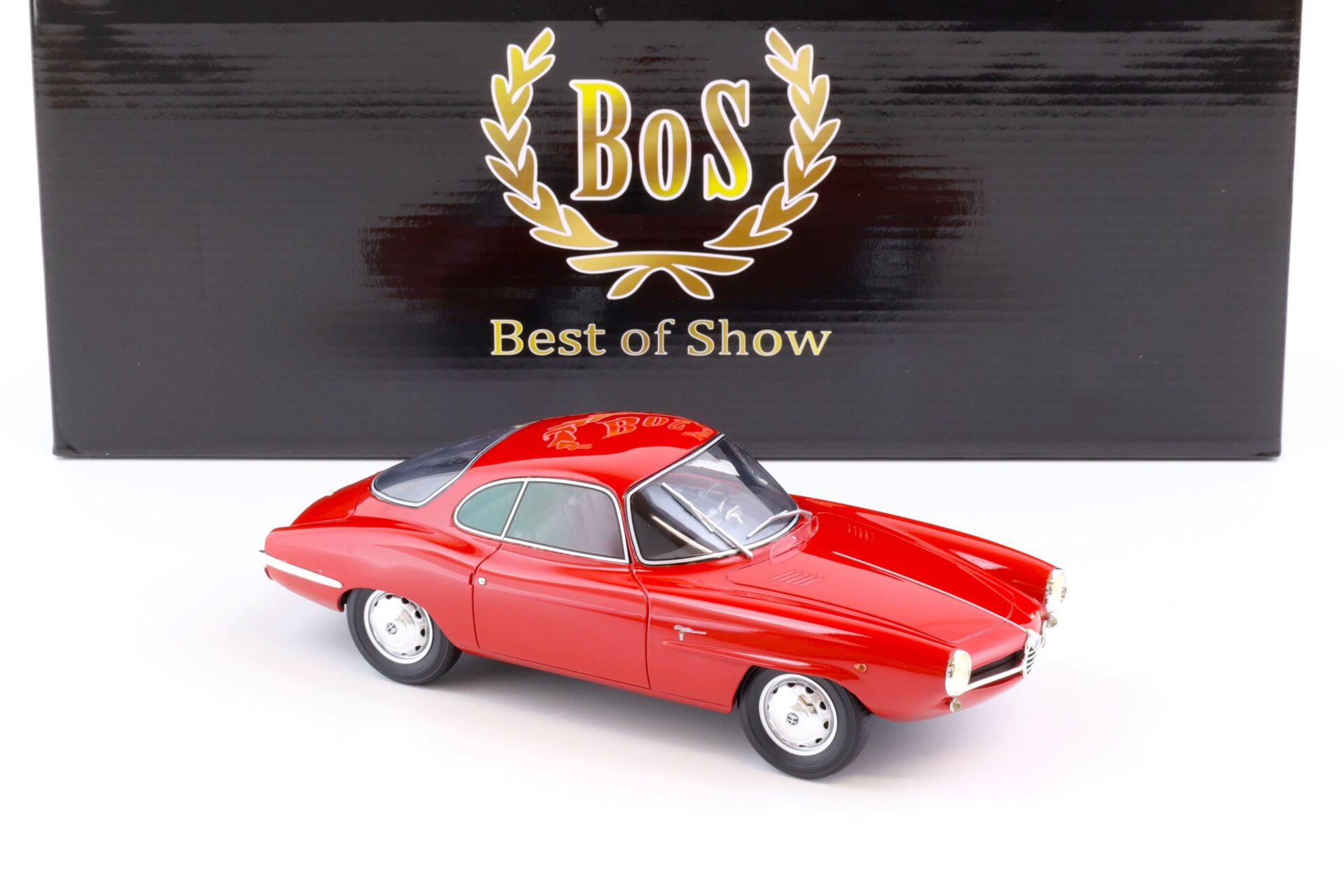 1:18 BOS-Models Alfa Romeo Giulietta SS 1961 red BOS353