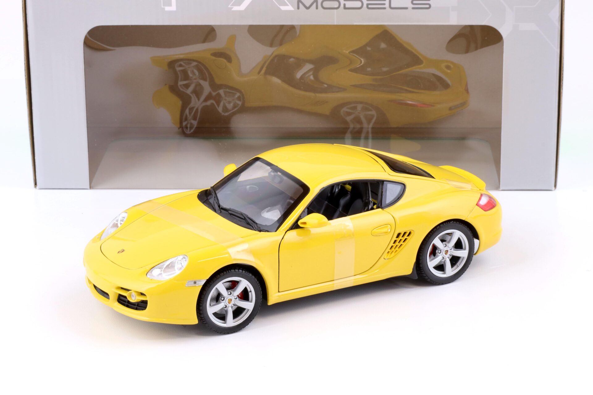 ID 71964 orig.jpg 1:18 Welly Porsche Cayman S yellow 2006