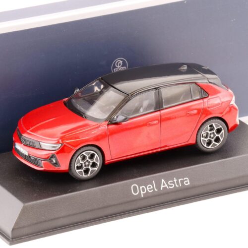 1:43 Norev Opel Astra 2022 red metallic 360062