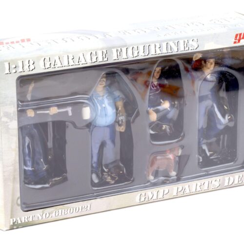 1:18 GMP Parts Dept Garage Figurines Set 4 pcs. Zubehör Figuren G1800121