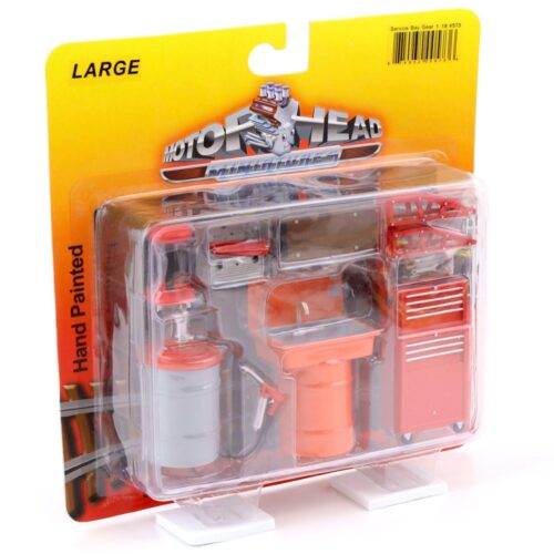 1:18 Motorhead Service Bay Gear Werkstatt Zubehör Diorama Set #573