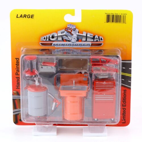 1:18 Motorhead Service Bay Gear Werkstatt Zubehör Diorama Set #573