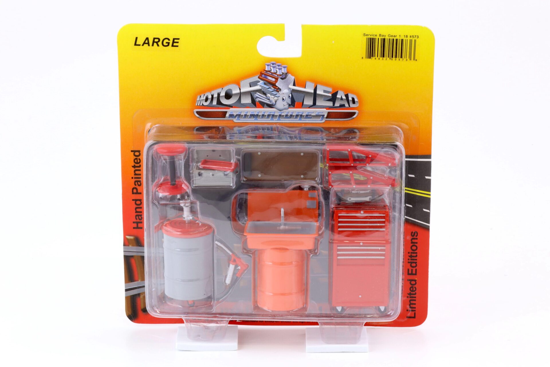 1:18 Motorhead Service Bay Gear Werkstatt Zubehör Diorama Set #573