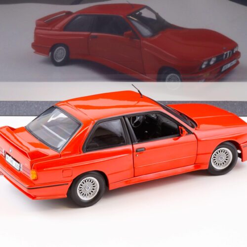 1:18 Minichamps BMW M3 E30 Coupe 1987 red DEALER VERSION