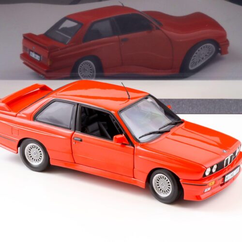 1:18 Minichamps BMW M3 E30 Coupe 1987 red DEALER VERSION