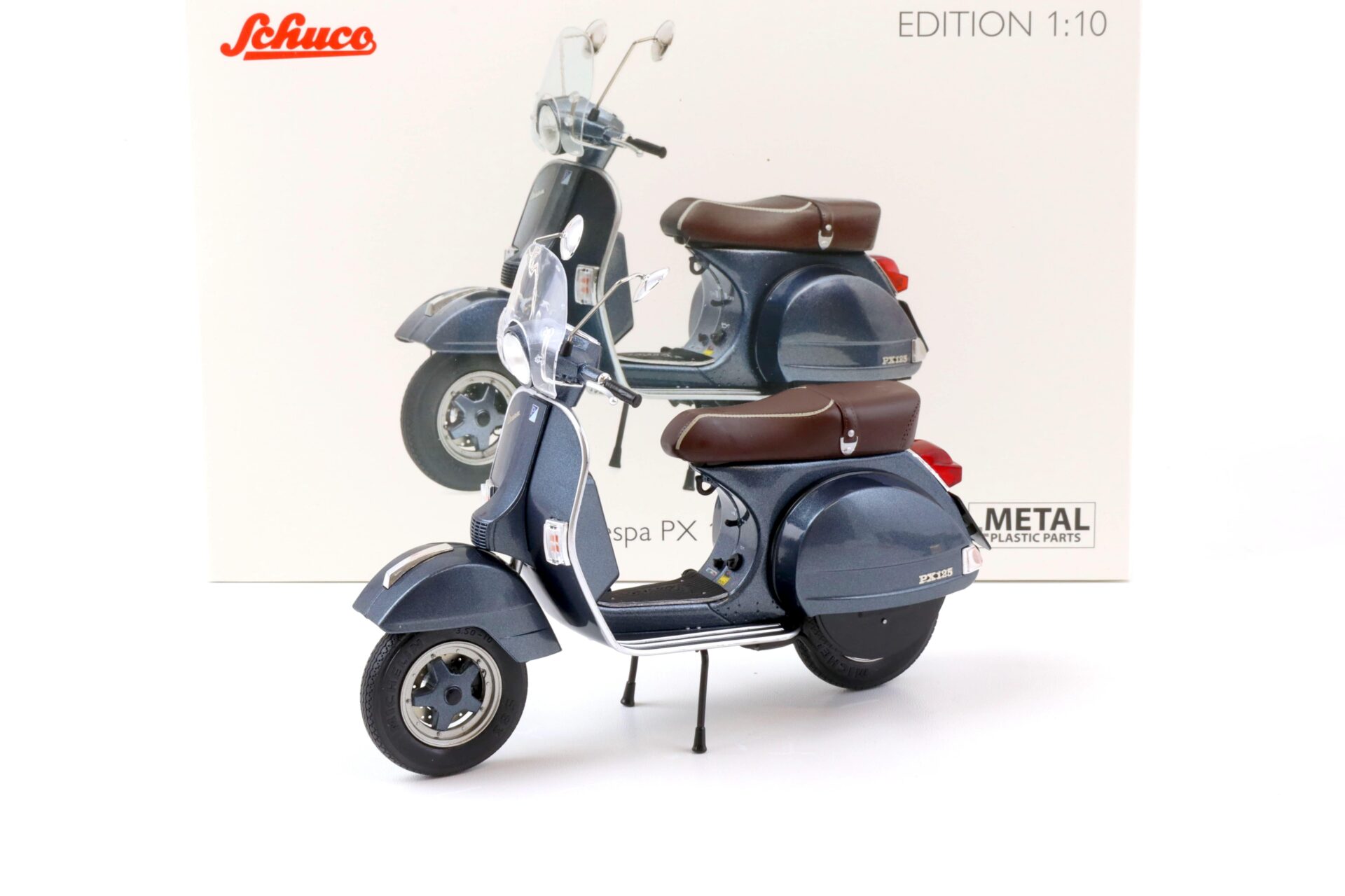 1:10 Schuco Vespa PX 125 Grigio grey metallic