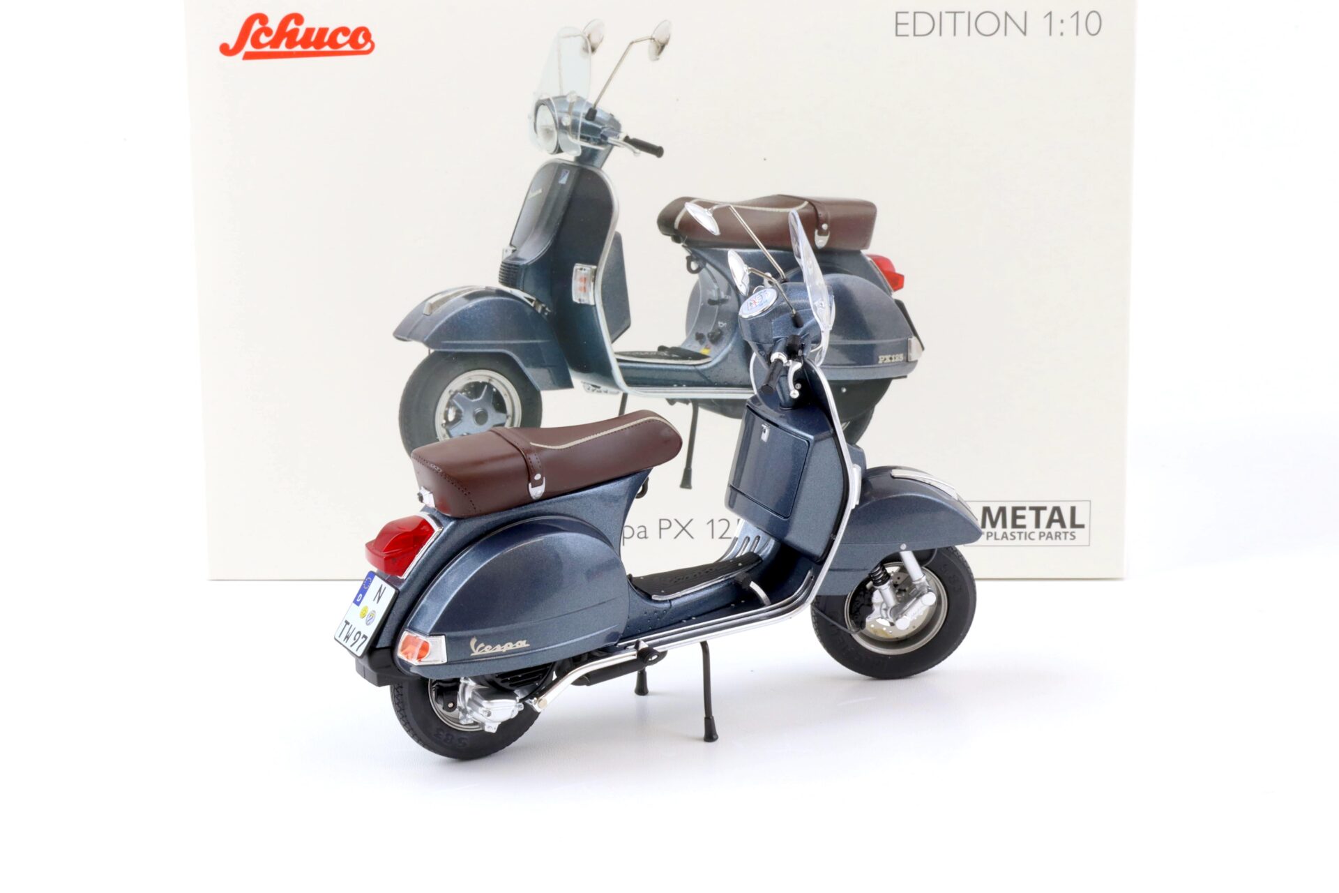 1:10 Schuco Vespa PX 125 Grigio grey metallic