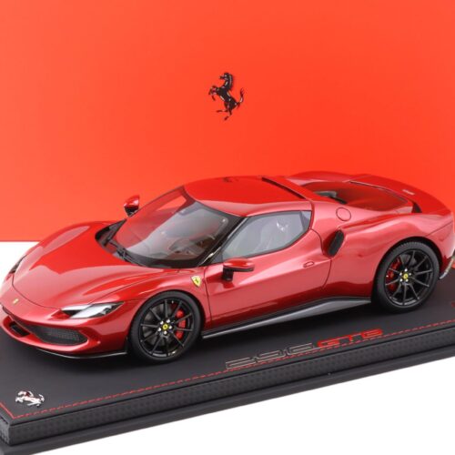 1:18 BBR Ferrari 296 GTB Rosso Imola red/ Carbon wheels - Limited 200 pcs.