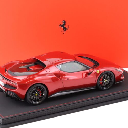 1:18 BBR Ferrari 296 GTB Rosso Imola red/ Carbon wheels - Limited 200 pcs.