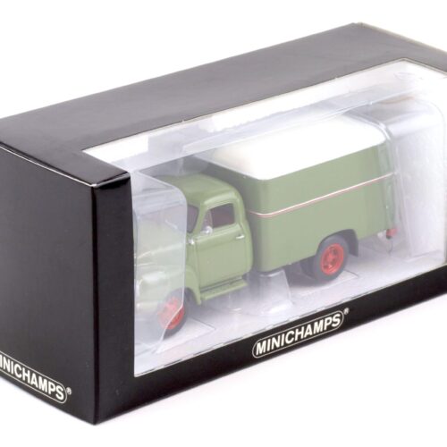 1:43 Minichamps Opel Blitz 1,75t Kofferwagen green/ black
