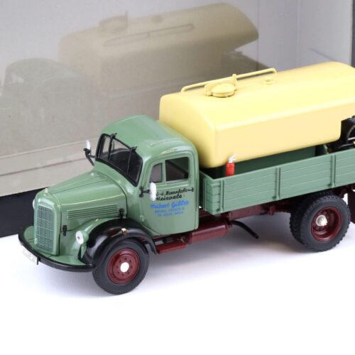 1:43 Minichamps Mercedes L 3500 K Kipper mit Aufsetztank Gilles, Stolberg