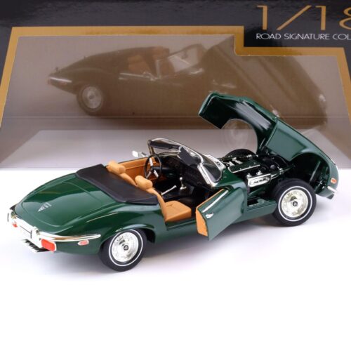 1:18 Road Signature 1971 Jaguar E-Type Roadster green