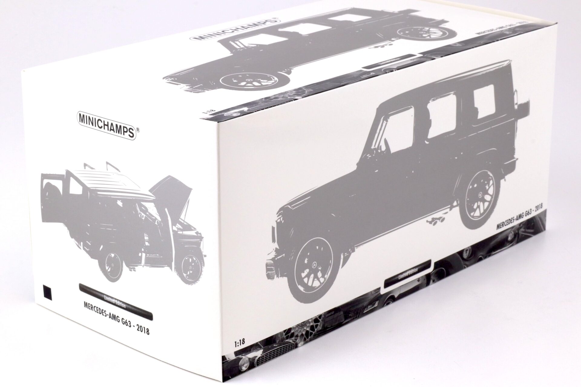 1:18 Minichamps Mercedes G63 AMG First Edition matt black 2018