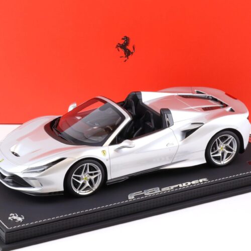 1:18 BBR Ferrari F8 Spider Gloss Argento Nurburgring metallic - Limited 24 pcs.