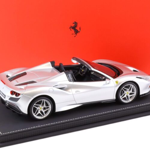 1:18 BBR Ferrari F8 Spider Gloss Argento Nurburgring metallic - Limited 24 pcs.