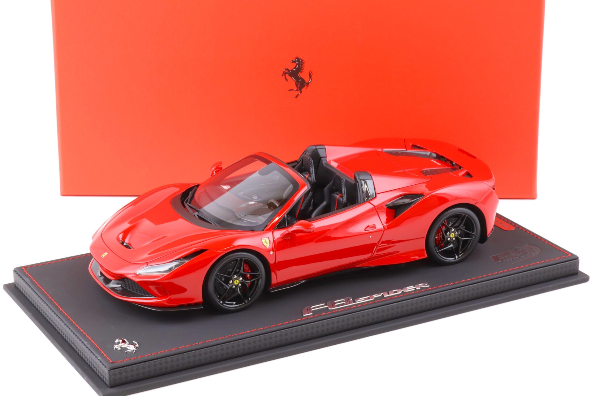 ID 73869 orig 1.jpg 1:18 BBR Ferrari F8 Spider Rosso Corsa 322 red/ black wheels - Limited 40 pcs.