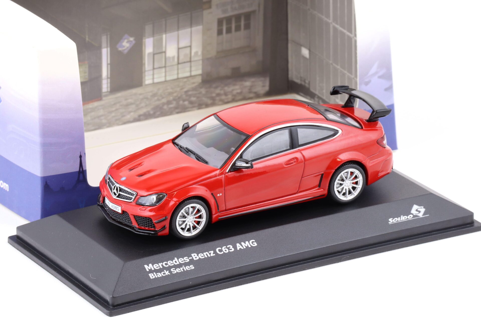 ID 73893 orig.jpg 1:43 Solido Mercedes C63 AMG Black Series Coupe red