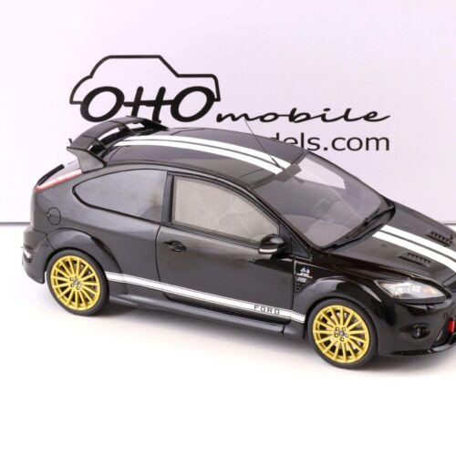 1:18 OTTO mobile OT1008 Ford Focus RS MK2 Le Mans black 2010 - Image 2