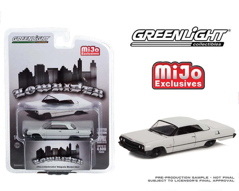 ID 73949 orig.jpg 1:64 Greenlight MIJO Exclusives Lowrider 1963 Chevrolet Impala grey/ black