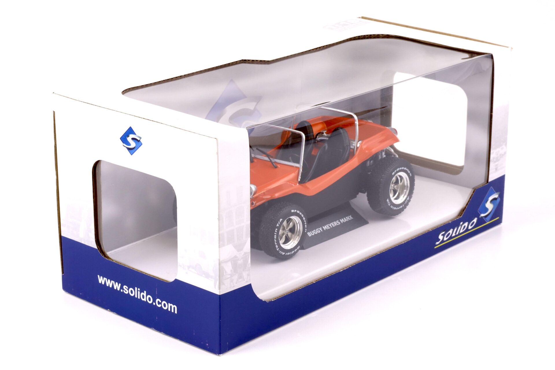 1:18 Solido VW Buggy Meyers Manx Convertible 1968 orange