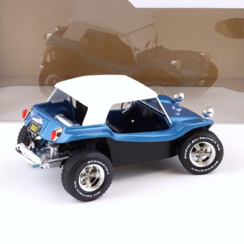 1:18 Solido VW Buggy Meyers Manx soft roof blue metallic 1984