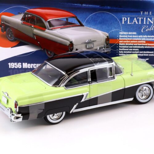 1:18 Sun Star 1956 Mercury MontClair tuxedo black / grove green - Image 3