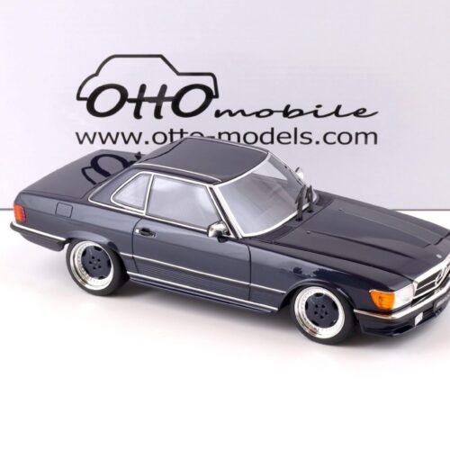 1:18 OTTO mobile OT342 Mercedes 560SL 6.0 AMG R107 Midnight blue 1979