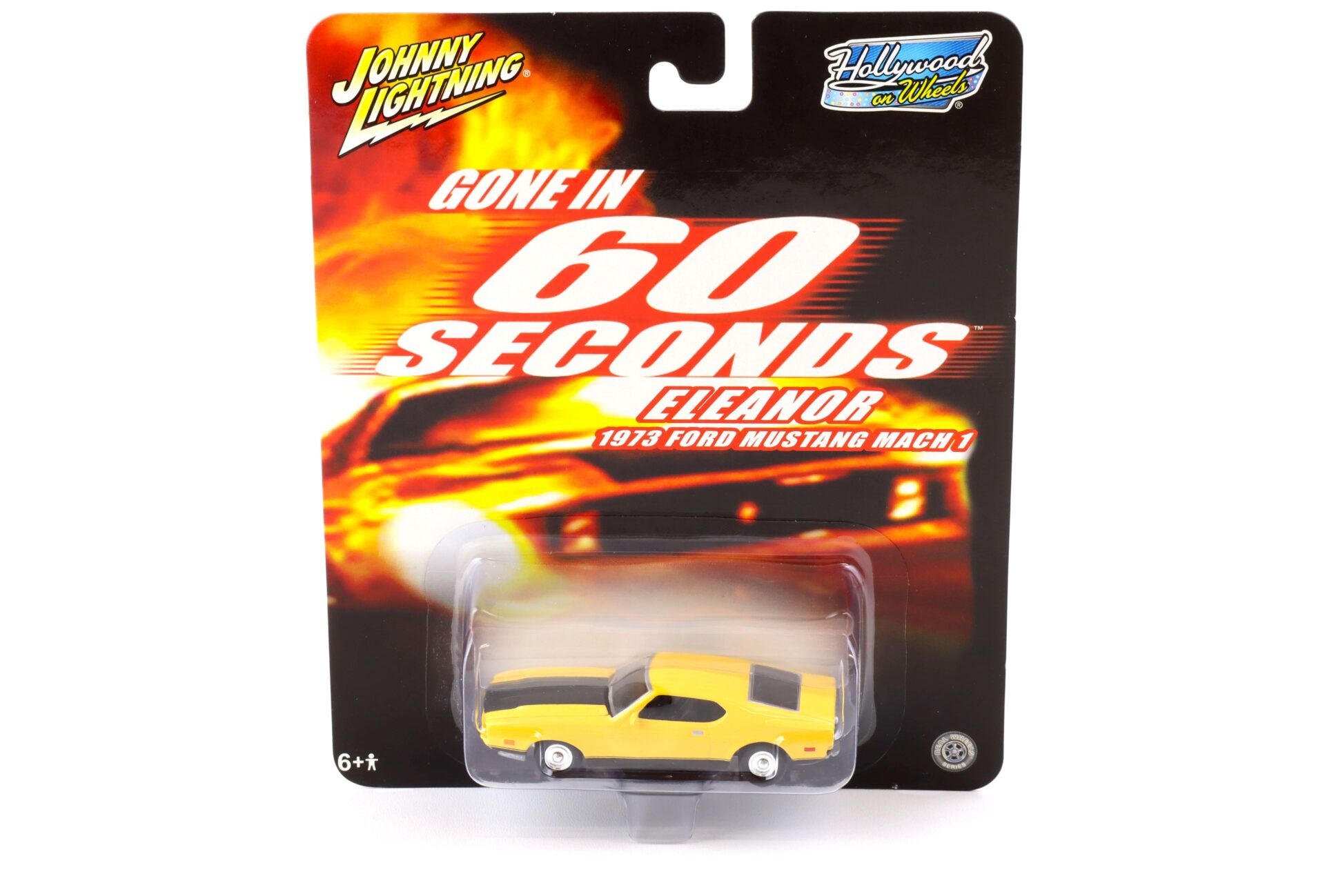 ID 74429 orig.jpg 1:64 Johnny Lightning 1973 Ford Mustang Mach 1 yellow GONE IN 60 SECONDS