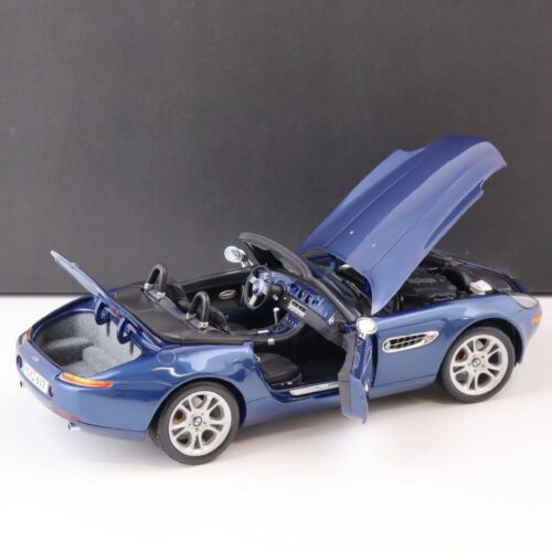 1:18 Kyosho BMW Z8 Roadster blue with Top DEALER VERSION – Premium