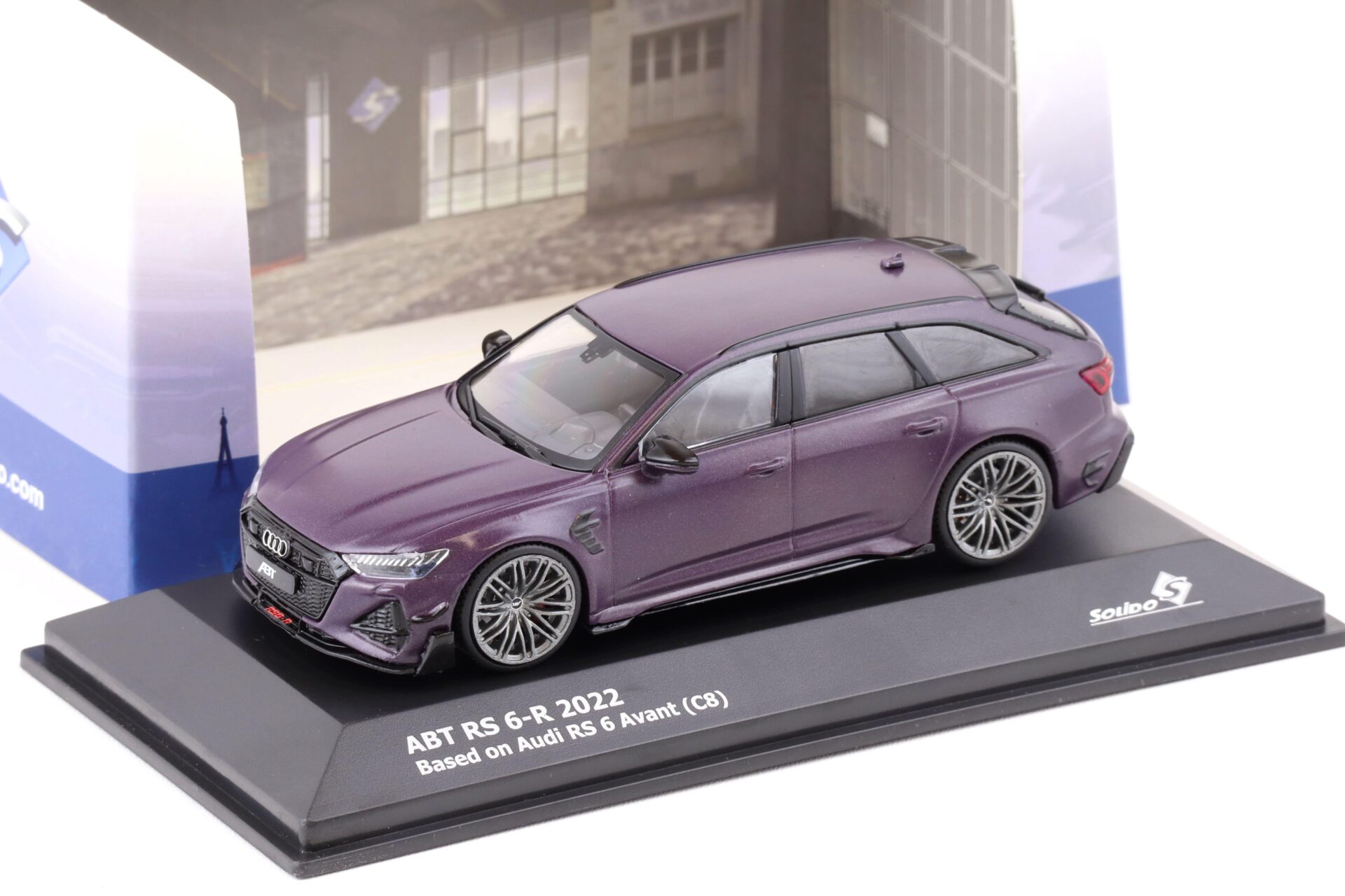 ID 75060 orig.jpg 1:43 Solido Audi ABT RS6-R Avant (C8) 2022 purple matt