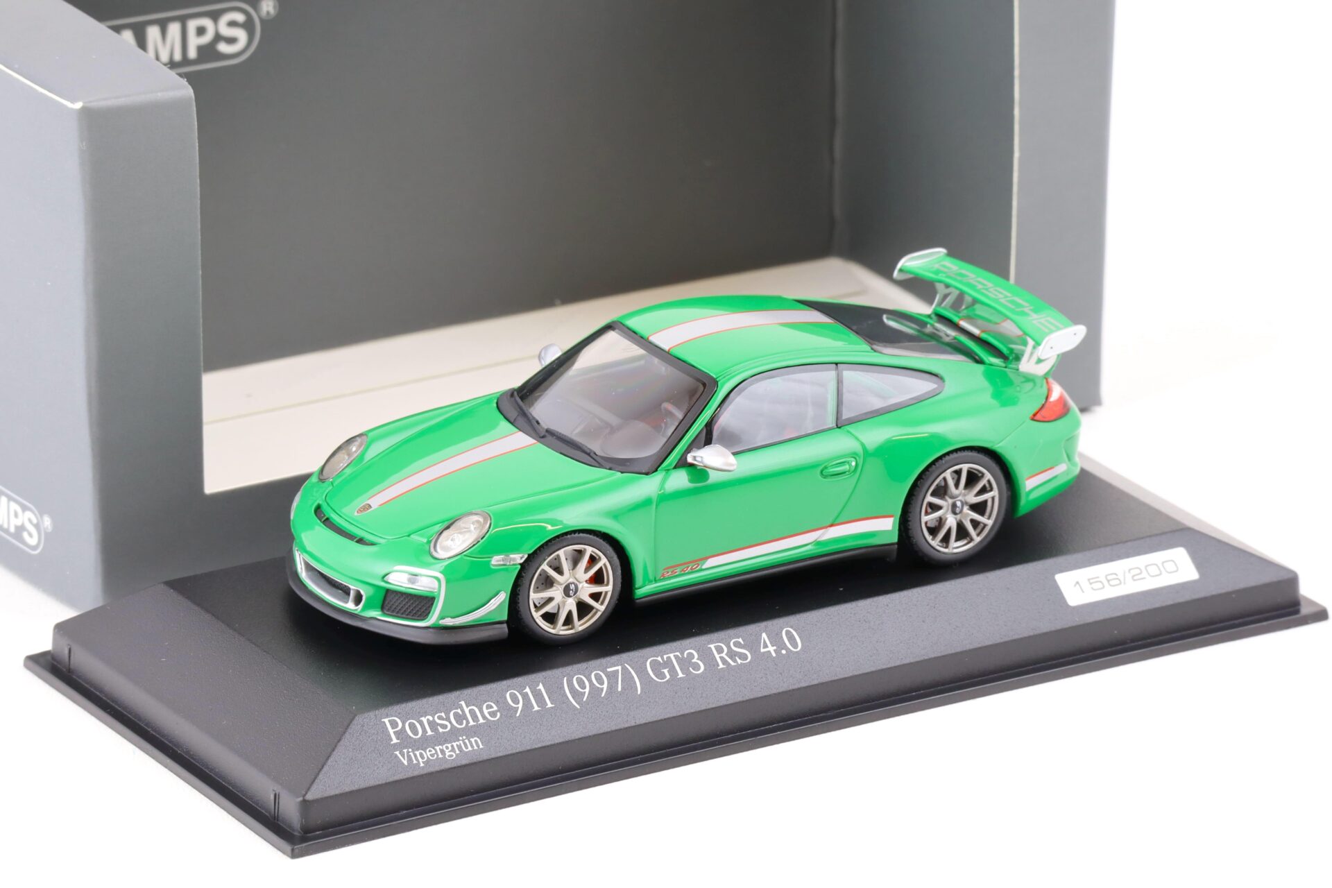 1:43 Minichamps Porsche 911 (997) GT3 RS 4.0 Viper green - CA04316053