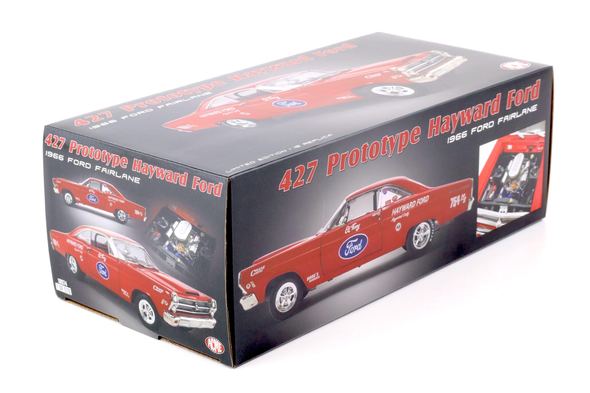 1:18 GMP 1966 Ford Fairlane 427 Prototype Hayward Ford Ed Terry