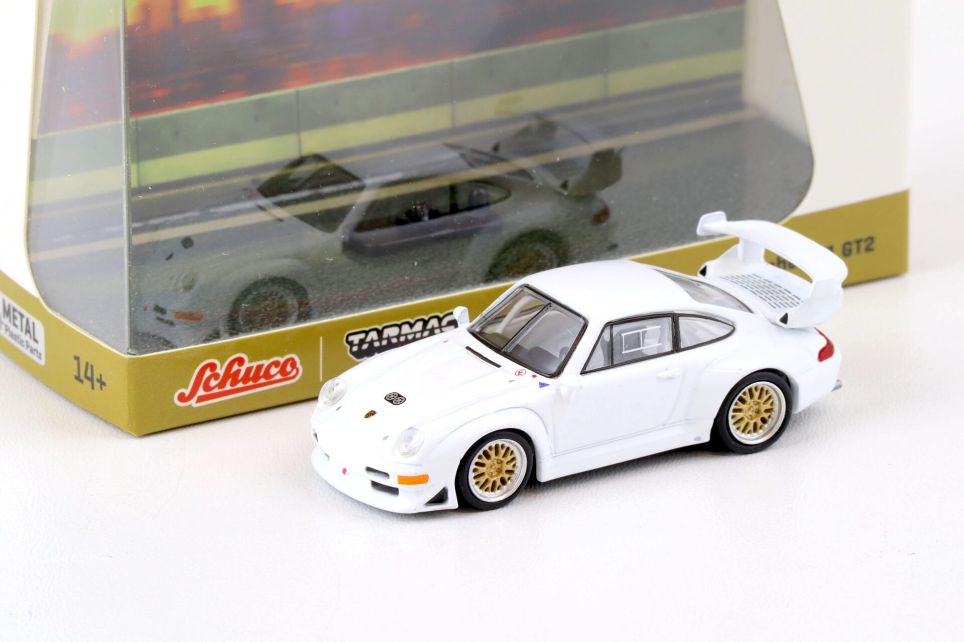 ID 75583 orig.jpg 1:64 Tarmac X Schuco Porsche 911 (993) GT2 Coupe white