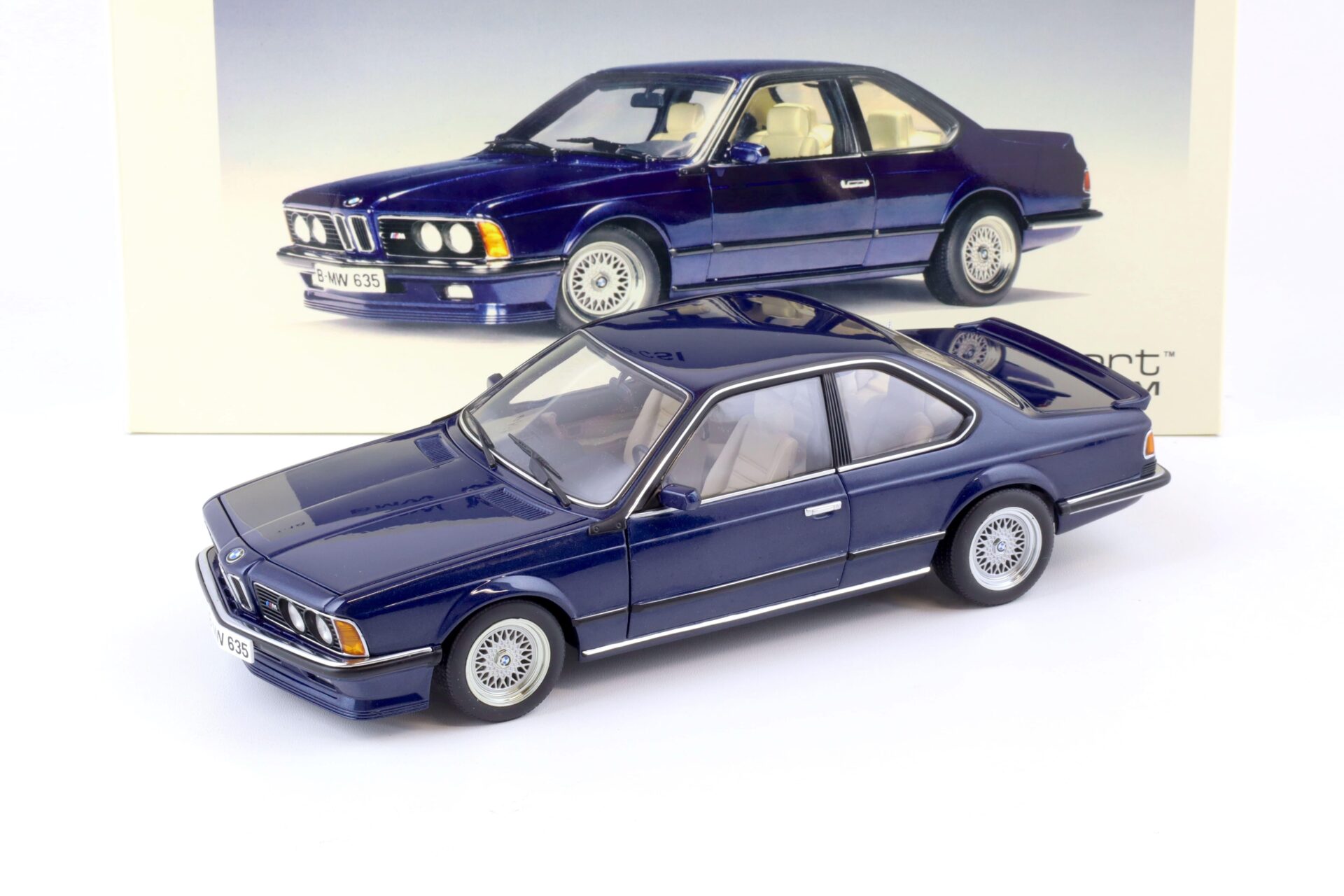 1:18 AUTOart BMW M 635 CSI Coupe Royal blue metallic