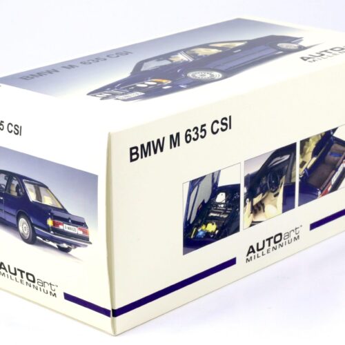 1:18 AUTOart BMW M 635 CSI Coupe Royal blue metallic