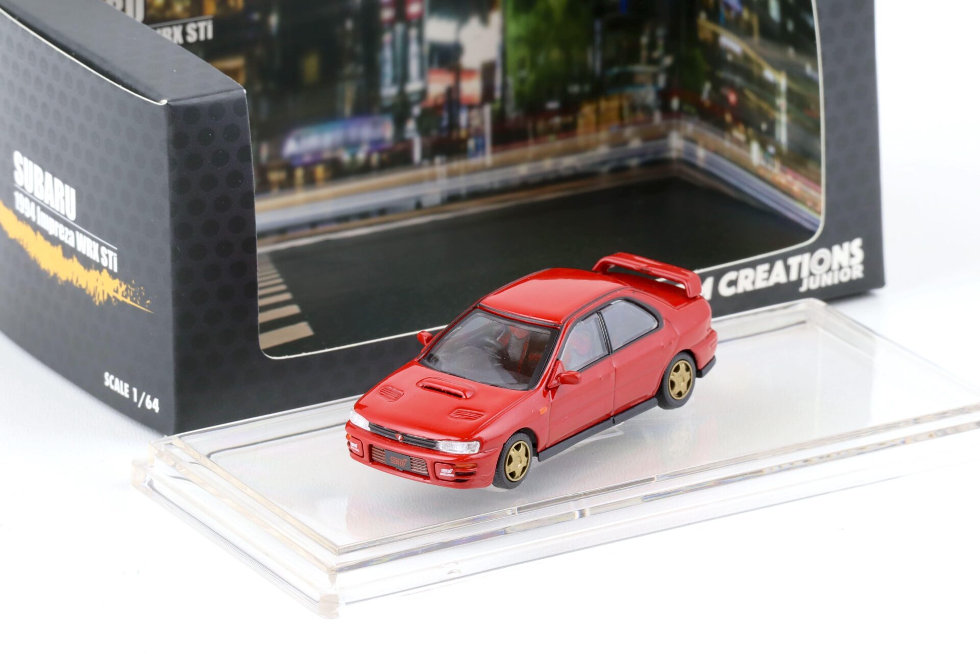 ID 75787 orig.jpg 1:64 BMC BM Creations 1994 Subaru Impreza WRX STi RHD red + parts & wheels