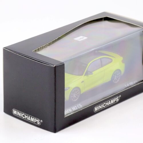 1:43 Minichamps BMW M2 CS Coupe light green 2020 - Image 3