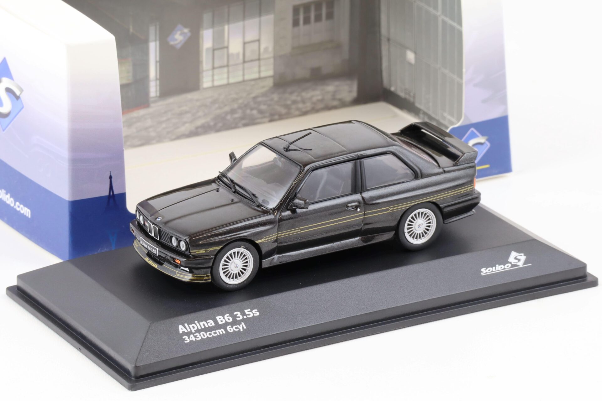 ID 76021 orig.jpg 1:43 Solido BMW M3 E30 Alpina B6 3.5S Coupe black 1989