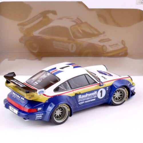 1:18 Solido Porsche 911 (964) RWB Rauhwelt #1 Rothmans Design white/blue
