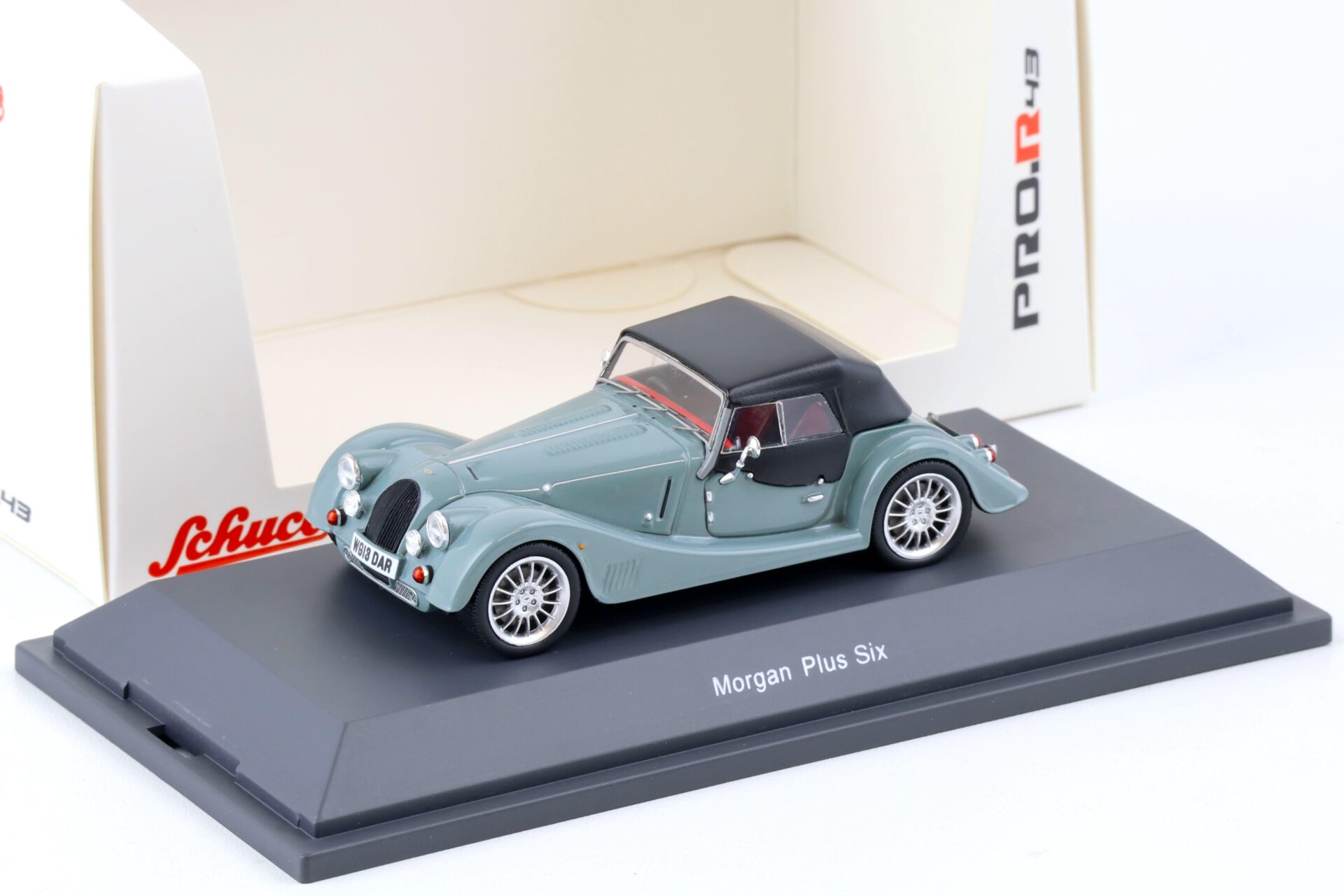 ID 76336 orig.jpg 1:43 Schuco PRO.R43 Spark Morgan Plus Six closed Top grey