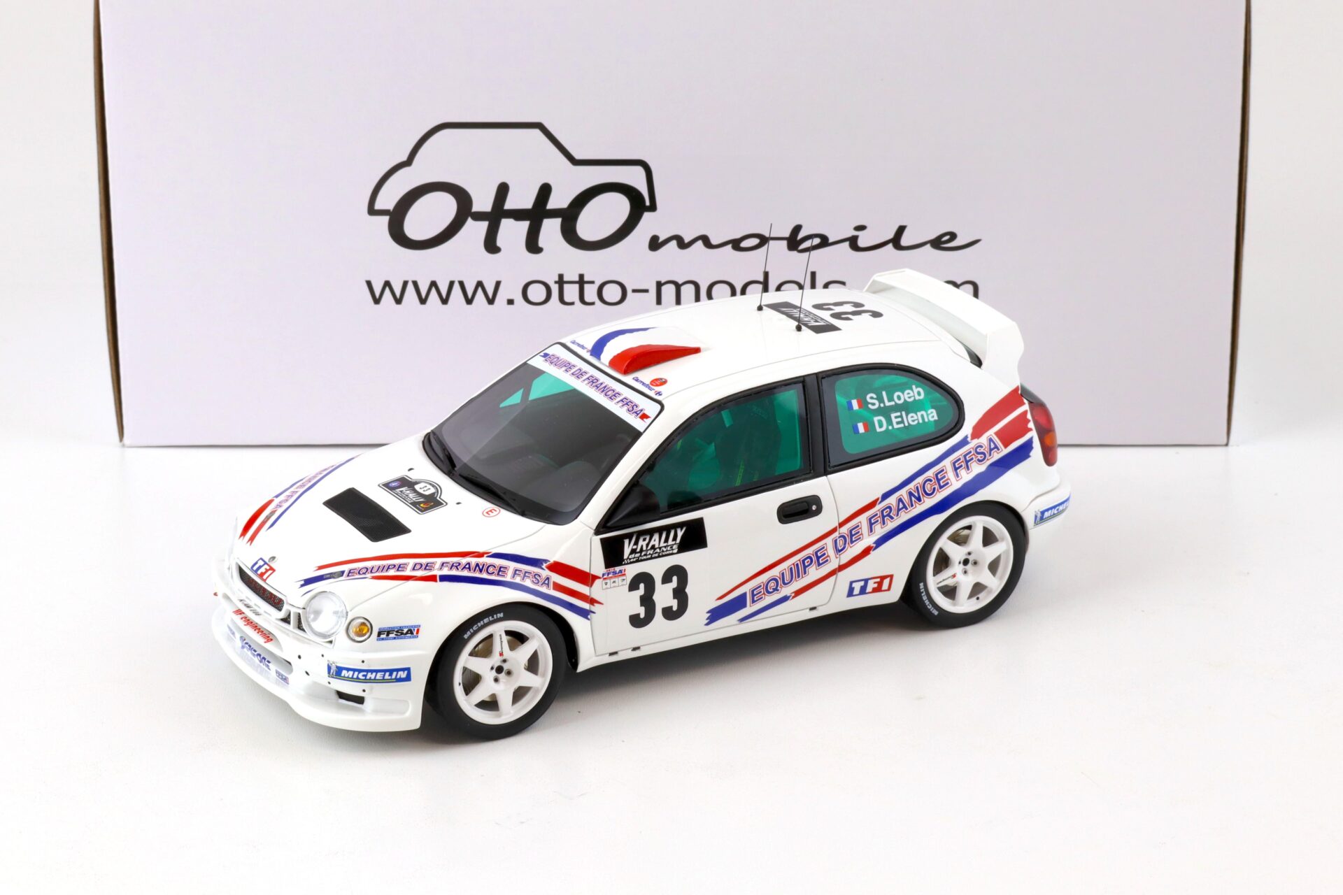 ID 76692 orig.jpg 1:18 OTTO mobile OT996 Toyota Corolla WRC Tour De Crose 2000 S.Loeb #33