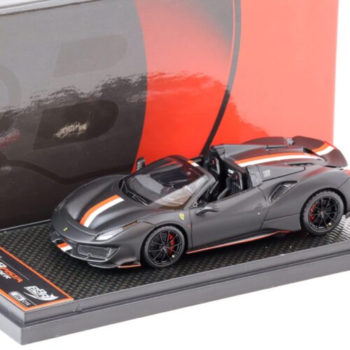 1:43 BBR Ferrari 488 Pista Spider Charles Leclerc SPIDER VERSION - Limited 216 pcs.