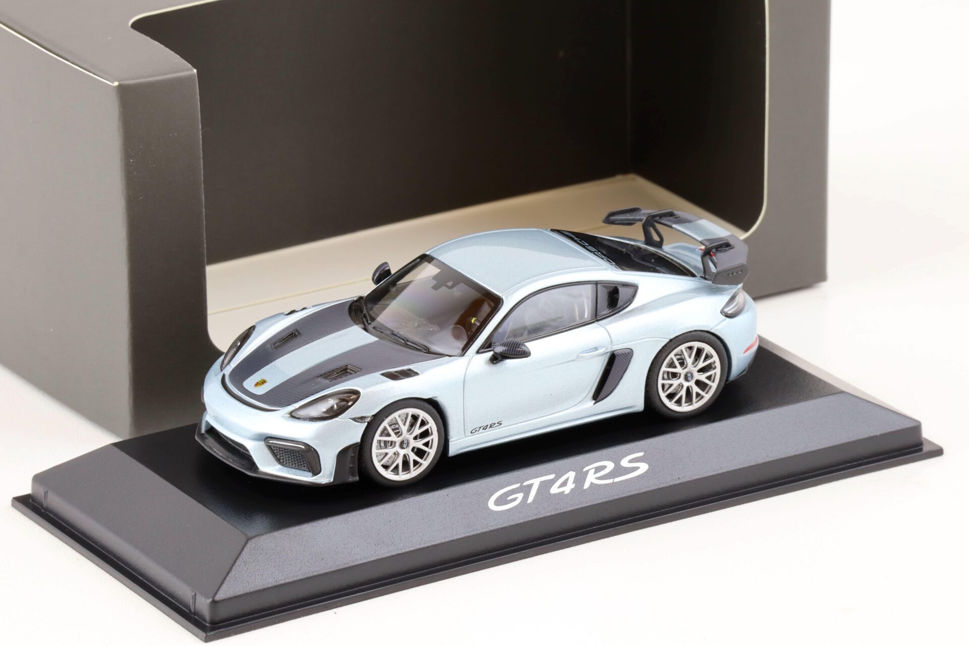ID 78264 orig.jpg 1:43 Minichamps Porsche 718 Cayman GT4 RS Azzuro Thetys met. 2022 WAP DEALER