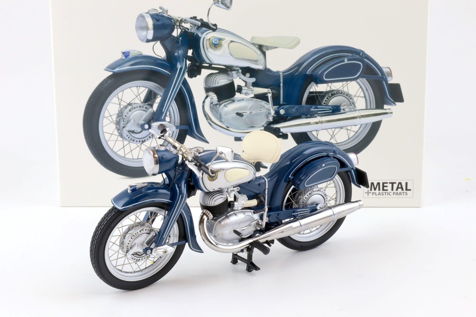 ID 79221 orig.jpg 1:10 Schuco NSU Superlux blue/ chrome 450667500