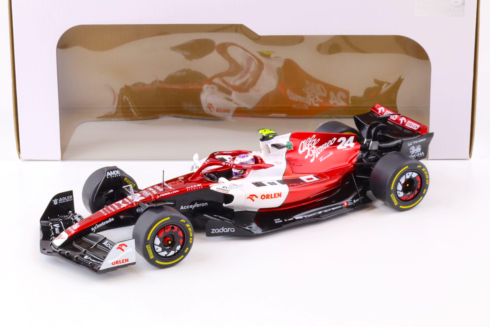 ID 79225 orig.jpg 1:18 Solido F1 Alfa Romeo C42 Canada GP #24 Z.Guanyu 2022