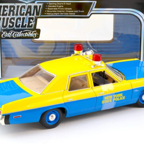 1:18 ERTL Elite Edition 1974 Dodge Monaco New York State Police yellow/ blue