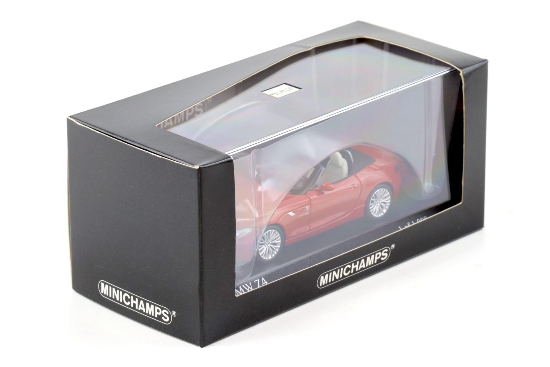 1:43 Minichamps BMW Z4 E89 Roadster sDrive35i Karmesin red 2008