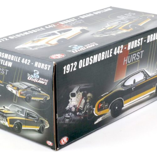 1:18 ACME 1972 Oldsmobile 442 Drag Outlaw HURST black TOMÂ´s GARAGE - Limited 120 pcs.