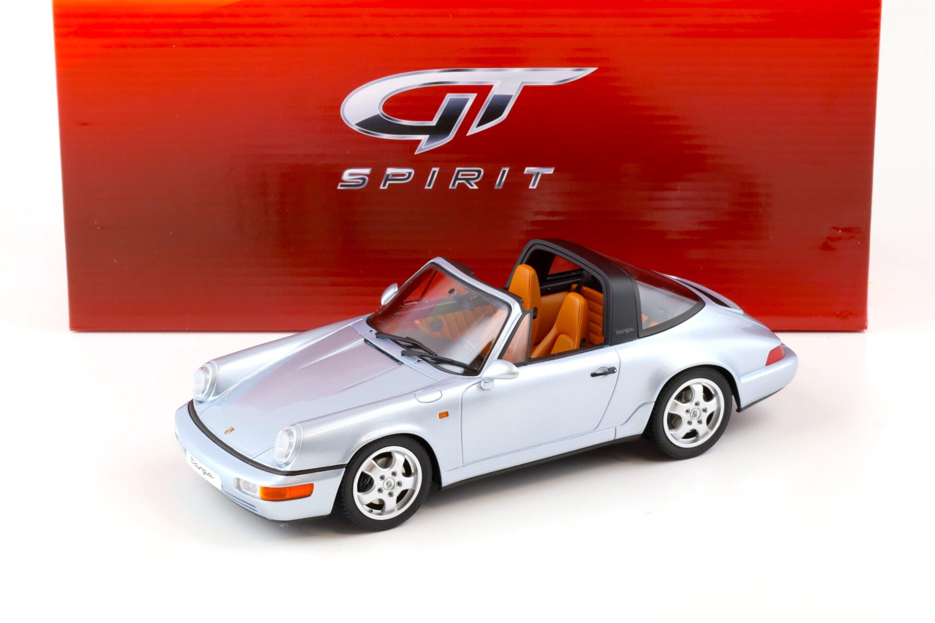 ID 80367 orig.jpg 1:18 GT Spirit GT185 Porsche 911 964 Carrera 4 Targa Polar silver metallic