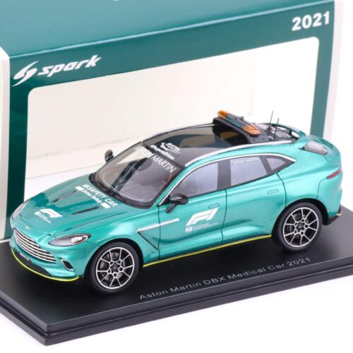 1:43 Spark Aston Martin DBX Medical Car 2021 green metallic S5879
